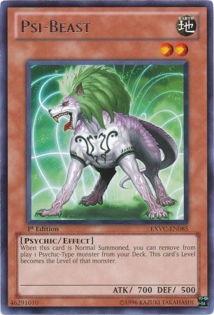 Psi-Beast - EXVC-EN085 - Rare 1st Edition Extreme Victory 1st Edition Singles
