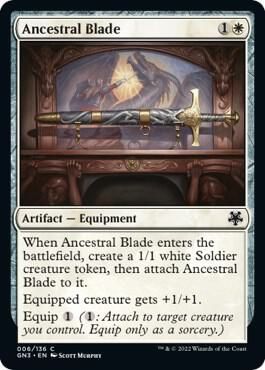 Ancestral Blade 006/136 - Magic Game Night: Free-For-All (GN3)