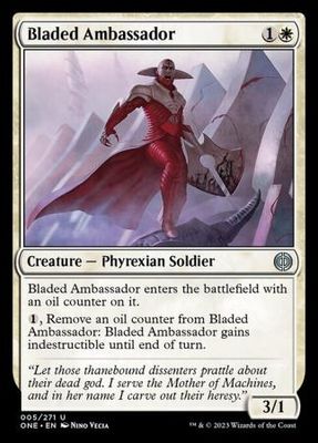Bladed Ambassador 005/271 -  Phyrexia All Will Be One  Singles