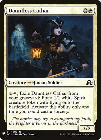 Dauntless Cathar 011/297 - Mystery Booster Singles