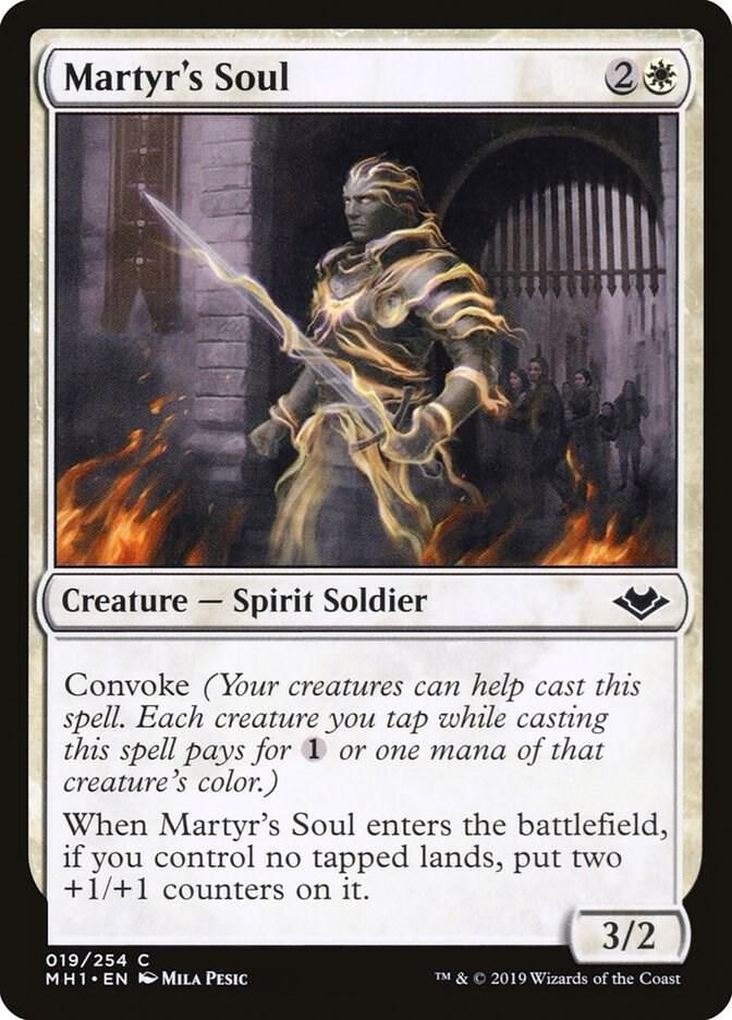 Martyr&#39;s Soul 019/254 - Modern Horizons Singles