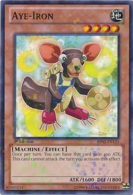 Aye-Iron - BP02-EN123 - Mosaic Rare 1st Edition Battle Pack 2: War of the Giants Mosaic Rare 1st Edition Singles