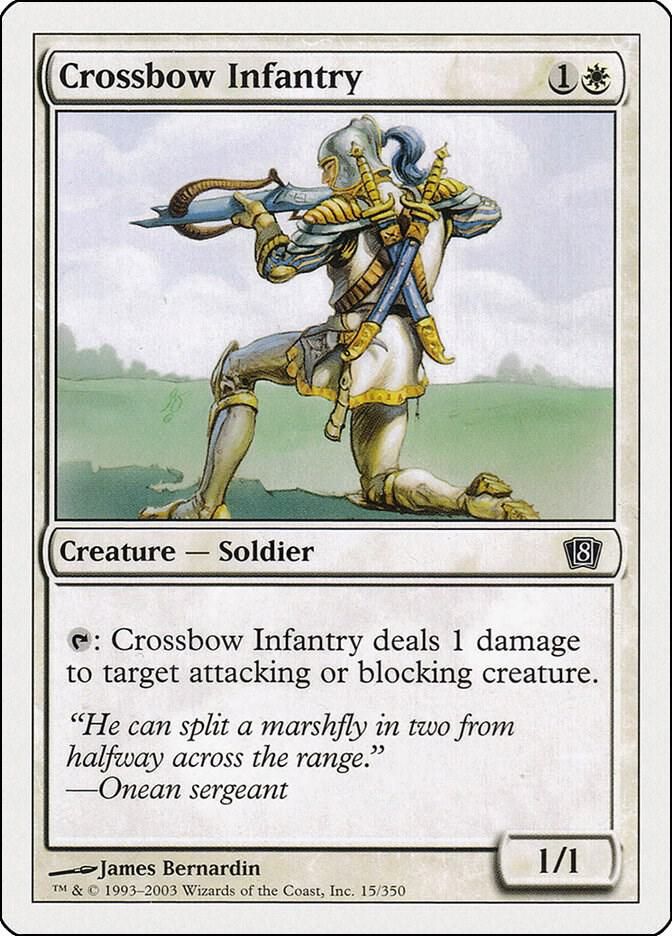 Crossbow Infantry 15/350 - 8th Edition (8ED)