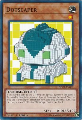 Dotscaper - SDCL-EN002 - Common 1st Edition Cyberse Link Singles