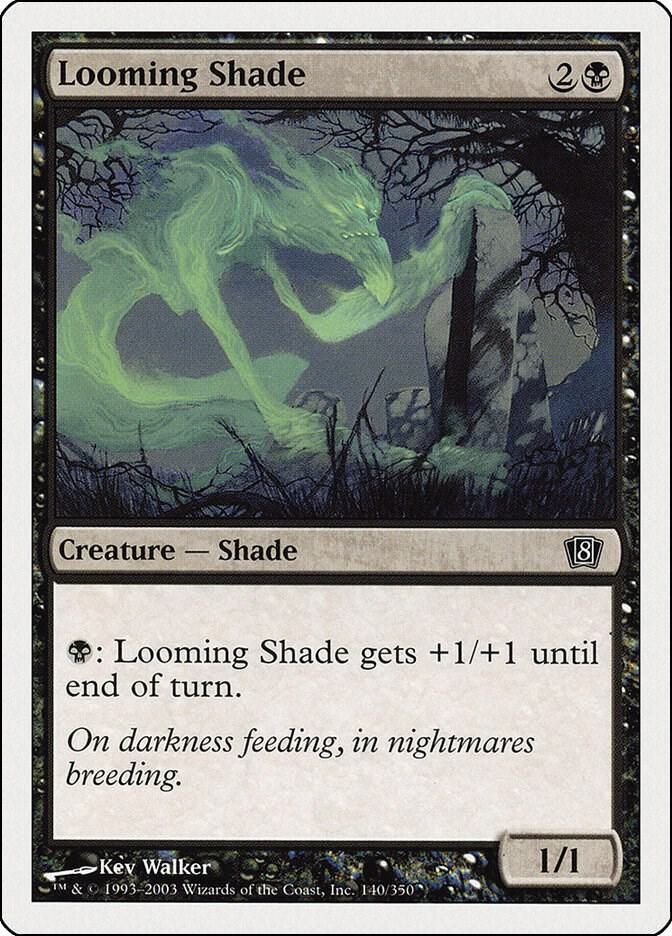 Looming Shade 140/350 - MTG 8th Edition Singles