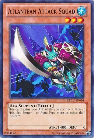 Atlantean Attack Squad - REDU-EN036 - Common Unlimited Return of the Duelist Unlimited Singles