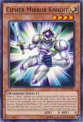 Cipher Mirror Knight - INOV-EN011 - Common Unlimited Invasion Vengeance Unlimited Singles
