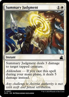Summary Judgment 0027 - Ravnica Remastered Singles