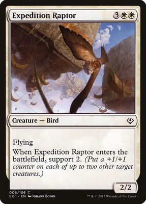 Expedition Raptor 006/106 - Archenemy: Nicol Bolas (AC2)