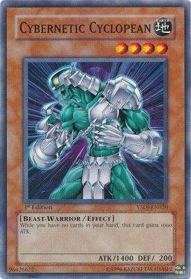 Cybernetic Cyclopean - YSDJ-EN020 - Common 1st Edition Starter Deck: Jaden Yuki [YSDJ] 1st Edition Singles
