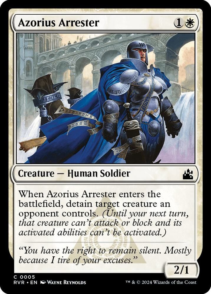 Azorius Arrester 0005 - Ravnica Remastered Singles