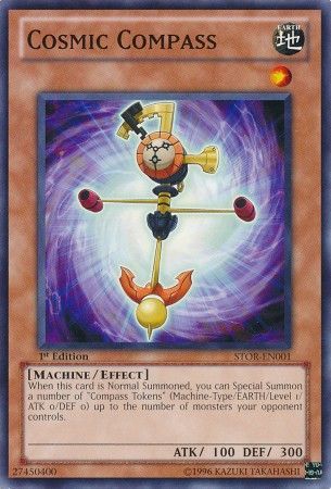 Cosmic Compass - STOR-EN001 - Common 1st Edition Storm of Ragnarok 1st Edition Singles (espanol)
