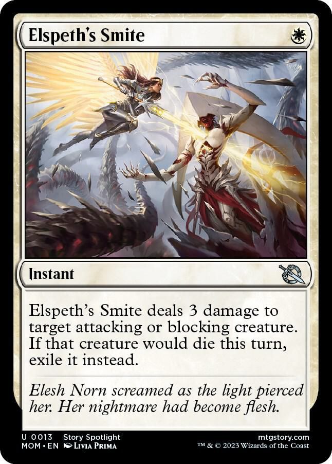 Elspeth&#39;s Smite 0013 - March of the Machine (MOM)