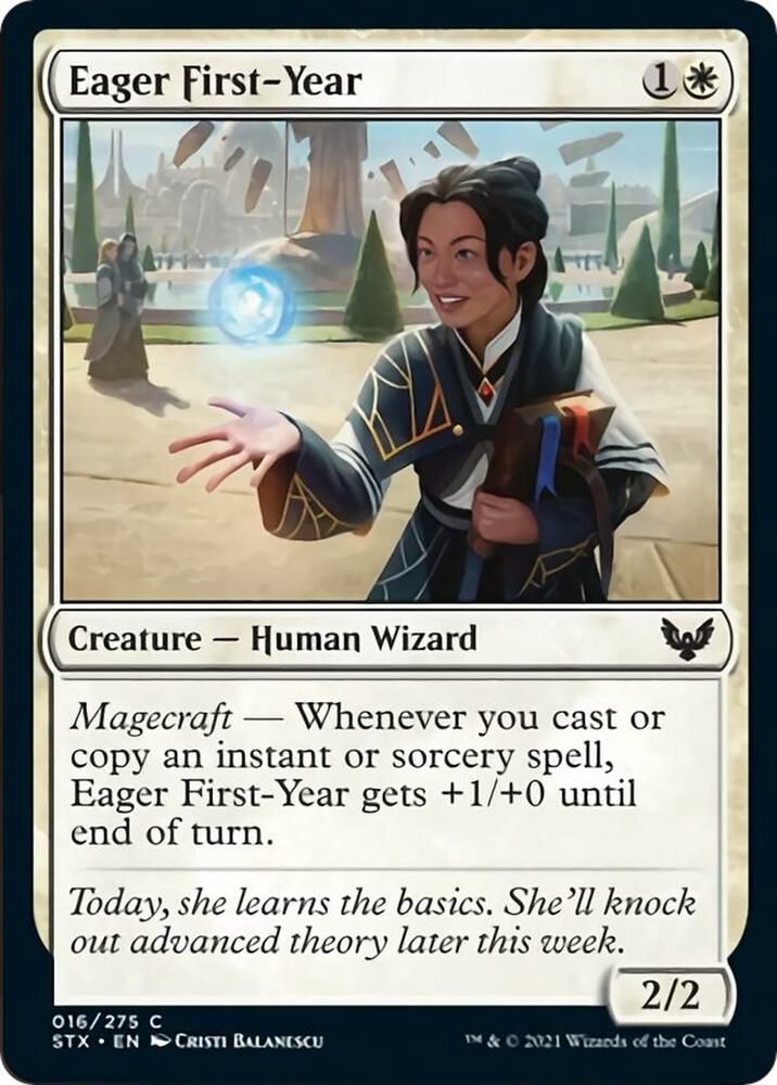 Eager First-year 016/275 - Strixhaven: School of Mages Singles