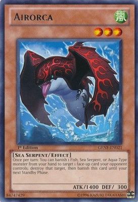Airorca - GENF-EN021 - Rare 1st Edition Generation Force 1st Edition Singles