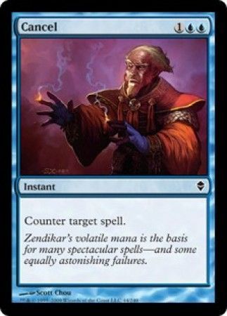 Cancel 44/249 - Zendikar Singles