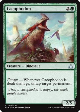 Cacophodon 123/196 - Rivals of Ixalan Singles