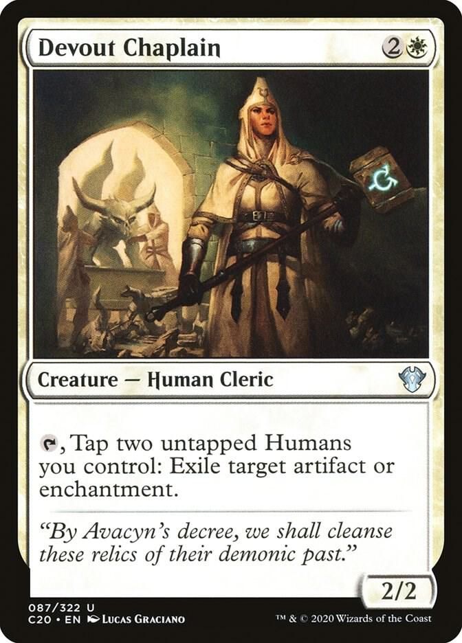 Devout Chaplain 087/322 - Commander 2020 (C20)