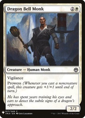 Dragon Bell Monk 017/249 Iconic Masters Singles