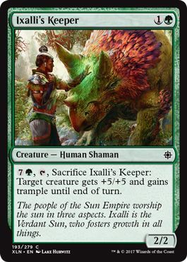Ixalli&#39;s Keeper 193/279 - Ixalan Singles (Español)