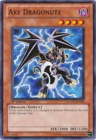 Axe Dragonute - EXVC-EN090 - Common 1st Edition Extreme Victory 1st Edition Singles