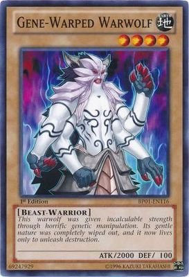 Gene-Warped Warwolf - BP01-EN116 - Common 1st Edition Battle Pack: Epic Dawn 1st Edition Singles