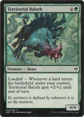Territorial Baloth 24/80 Duel Decks Zendikar vs. Eldrazi Singles
