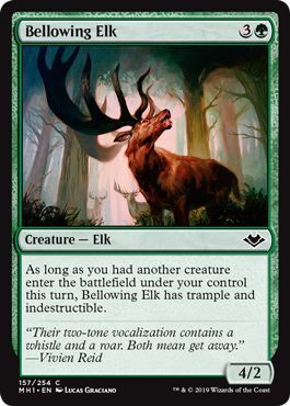 Bellowing Elk 157/254 Modern Horizons Singles