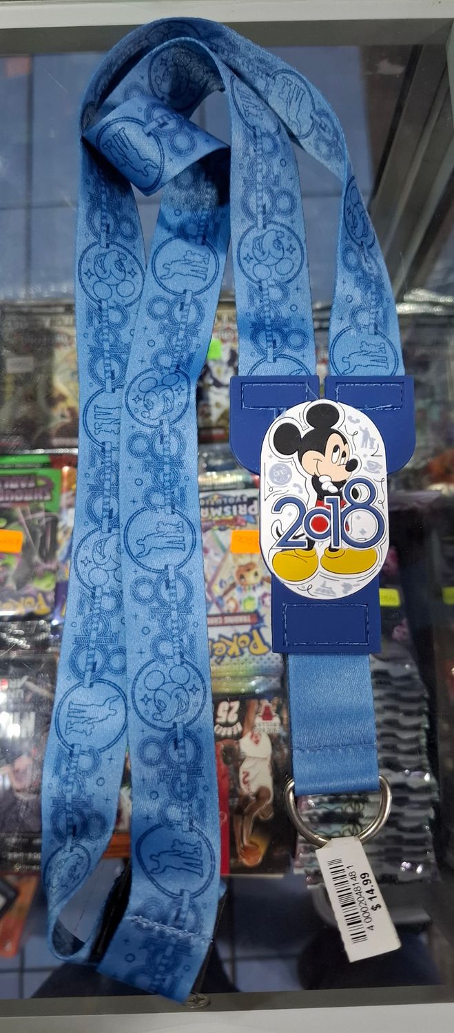 SH1 Lanyard Disney Mickey Mouse 2018 Disneyland