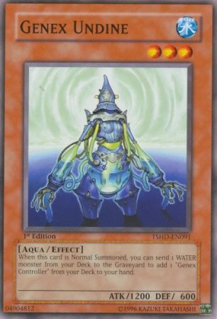 Genex Undine - TSHD-EN091 - Common 1st Edition The Shining Darkness [TSHD] 1st Edition Singles