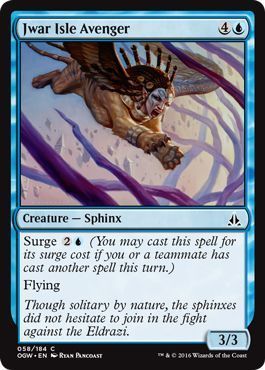 Jwar Isle Avenger 058/184 Oath of the Gatewatch Singles