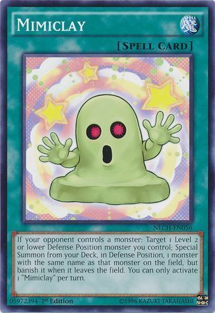 Mimiclay - NECH-EN056 - Common 1st Edition The New Challengers (NECH) 1st Edition Singles