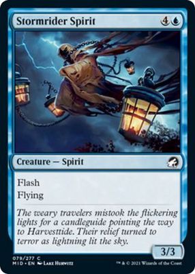 Stormrider Spirit 079/277 Innistrad: Midnight Hunt Singles