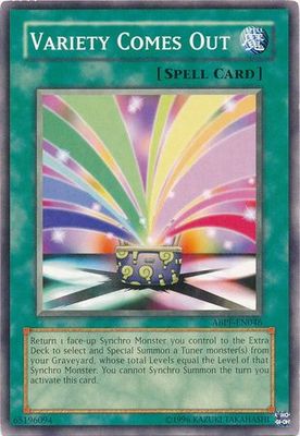 Variety Comes Out - ABPF-EN046 - Common Unlimited Absolute Powerforce [ABPF] Unlimited Singles