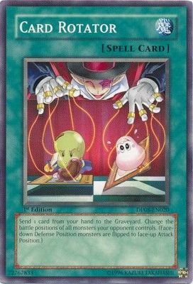 Card Rotator - DP08-EN020 - Common 1st Edition Duelist Pack: Yusei [DP08] 1st Edition Singles