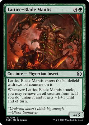 Lattice-Blade Mantis 173/271 - Phyrexia: All Will Be One (ONE)