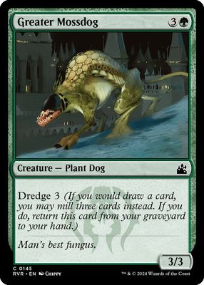 Greater Mossdog 0145 - Ravnica Remastered Singles