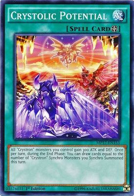 Crystolic Potential - MP17-EN153 - Common 1st Edition 2017 Mega-Tins 1st Edition Singles