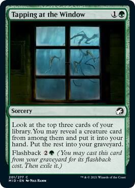 Tapping at the Window 201/277 - Innistrad: Midnight Hunt (MID)