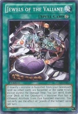 Jewels of the Valiant - LTGY-EN067 - Common 1st Edition Lord of the Tachyon Galaxy 1st Edition Singles (espanol)