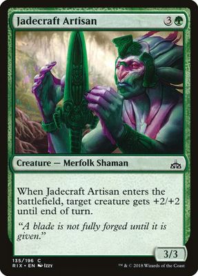 Jadecraft Artisan 135/196 - Rivals of Ixalan (RIX)