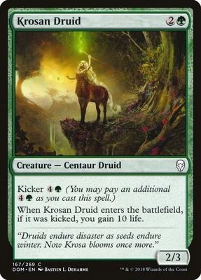 Krosan Druid 167/269 - Dominaria (DOM)