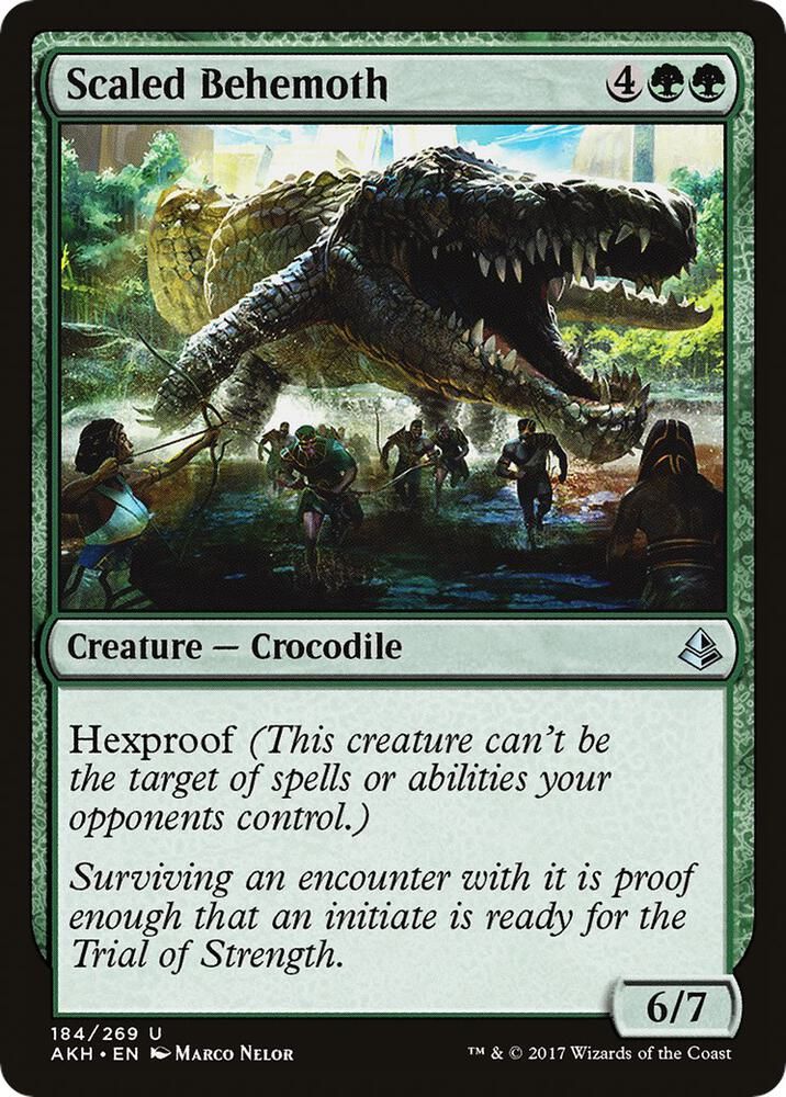 Scaled Behemoth 184/269 - Amonkhet (AKH) (Español)