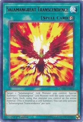 Salamangreat Transcendence - CHIM-EN052 - Rare 1st Edition Chaos Impact 1st Edition Singles (espanol)