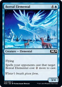 Boreal Elemental 049/280 - Magic 2020 (M20) Singles (Español)