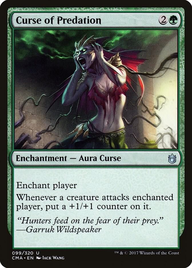 Curse of Predation 099/320 - Commander Anthology (CMA)