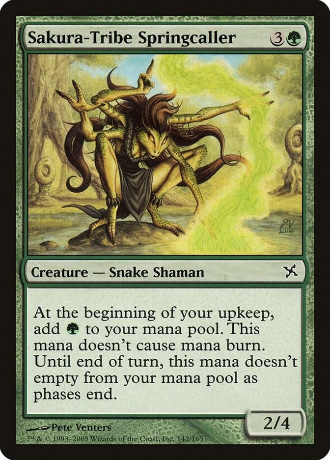 Sakura-Tribe Springcaller 142/165 - Betrayers of Kamigawa (BOK)
