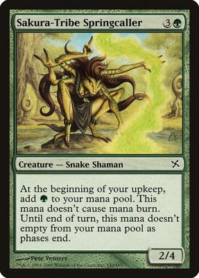 Sakura-Tribe Springcaller 142/165 - Betrayers of Kamigawa (BOK)