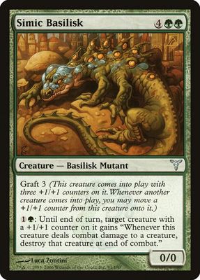 Simic Basilisk 91/180 - Dissension Singles