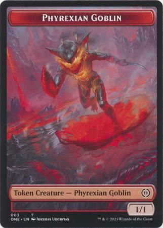 Phyrexian Goblin Token 003 Phyrexia All Will Be One Singles